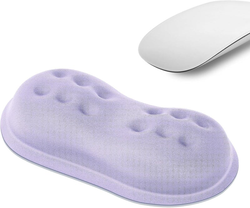 Vankey Mouse Wrist Rest, Soft Mouse Wrist Support Pad with Memory Foam, Non-Slip Base (Periwinkle Color) - Image 1